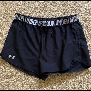 black under armor shorts
